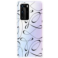 iSaprio Fancy - Black for Huawei P40 Pro - Phone Cover