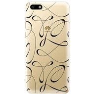 iSaprio Fancy - Black for Huawei Y5 2018 - Phone Cover