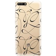 iSaprio Fancy - Black for Huawei Y6 Prime 2018 - Phone Cover