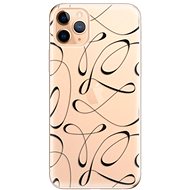 iSaprio Fancy - Black for iPhone 11 Pro Max - Phone Cover