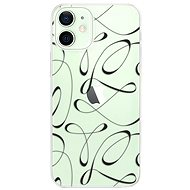 iSaprio Fancy for iPhone 12, Black - Phone Cover