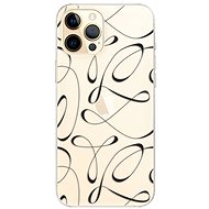 iSaprio Fancy - Black for iPhone 12 Pro - Phone Cover
