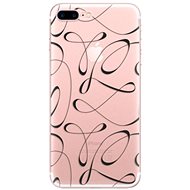iSaprio Fancy - Black for iPhone 7 Plus / 8 Plus - Phone Cover
