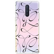iSaprio Fancy - Black for OnePlus 8 - Phone Cover