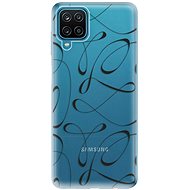 iSaprio Fancy - Black for Samsung Galaxy A12 - Phone Cover