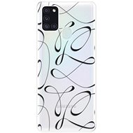 iSaprio Fancy - Black for Samsung Galaxy A21s - Phone Cover