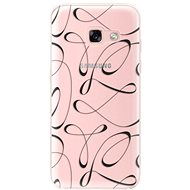 iSaprio Fancy - Black for Samsung Galaxy A3 2017 - Phone Cover