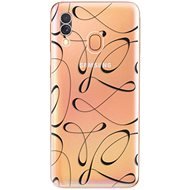 iSaprio Fancy for Samsung Galaxy A40, Black - Phone Cover