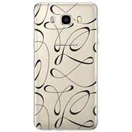 iSaprio Fancy - Black for Samsung Galaxy J5 (2016) - Phone Cover