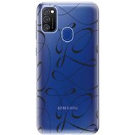 iSaprio Fancy - Black for Samsung Galaxy M21 - Phone Cover