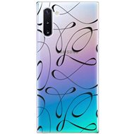 iSaprio Fancy for Samsung Galaxy Note 10, Black - Phone Cover