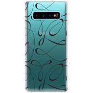 iSaprio Fancy for Samsung Galaxy S10, Black - Phone Cover