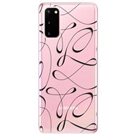 iSaprio Fancy - Black for Samsung Galaxy S20 - Phone Cover