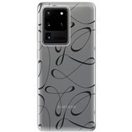 iSaprio Fancy - Black for Samsung Galaxy S20 Ultra - Phone Cover