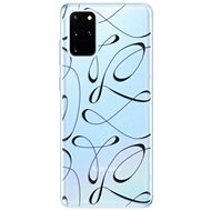 iSaprio Fancy - Black for Samsung Galaxy S20 + - Phone Cover