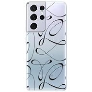 iSaprio Fancy - Black for Samsung Galaxy S21 Ultra - Phone Cover