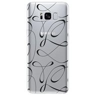 iSaprio Fancy - Black for Samsung Galaxy S8 - Phone Cover