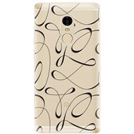 iSaprio Fancy - Black for Xiaomi Redmi Note 4 - Phone Cover