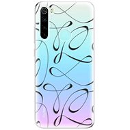 iSaprio Fancy - Black for Xiaomi Redmi Note 8 - Phone Cover