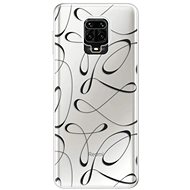 iSaprio Fancy - Black for Xiaomi Redmi Note 9 Pro - Phone Cover