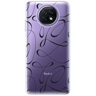 iSaprio Fancy - Black for Xiaomi Redmi Note 9T - Phone Cover
