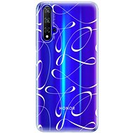 iSaprio Fancy for Honor 20, White - Phone Cover