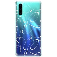 iSaprio Fancy for Huawei P30, White - Phone Cover
