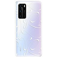iSaprio Fancy - White for Huawei P40 - Phone Cover