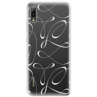 iSaprio Fancy - White for Huawei Y6 2019 - Phone Cover