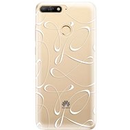 iSaprio Fancy for Huawei Y6 Prime 2018, White - Phone Cover