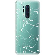 iSaprio Fancy - White for OnePlus 8 Pro - Phone Cover