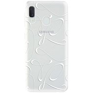 iSaprio Fancy for Samsung Galaxy A20e, White - Phone Cover
