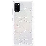 iSaprio Fancy - White for Samsung Galaxy A41 - Phone Cover