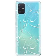 iSaprio Fancy - White for Samsung Galaxy A51 - Phone Cover
