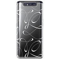 iSaprio Fancy - White for Samsung Galaxy A80 - Phone Cover