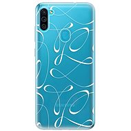 iSaprio Fancy - White for Samsung Galaxy M11 - Phone Cover