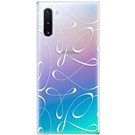 iSaprio Fancy - White for Samsung Galaxy Note 10 - Phone Cover