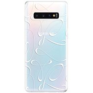 iSaprio Fancy - White for Samsung Galaxy S10+ - Phone Cover