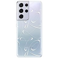 iSaprio Fancy - White for Samsung Galaxy S21 Ultra - Phone Cover