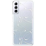 iSaprio Fancy for Samsung Galaxy S21+, White - Phone Cover