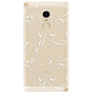 iSaprio Fancy for Xiaomi Redmi Note 4, White - Phone Cover