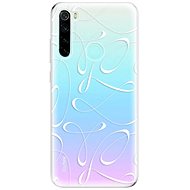 iSaprio Fancy for Xiaomi Redmi Note 8, White - Phone Cover