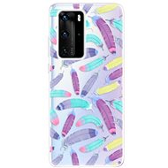 iSaprio Feather Pattern 01 for Huawei P40 Pro - Phone Cover