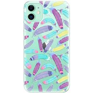 iSaprio Feather Pattern 01 for iPhone 11 - Phone Cover