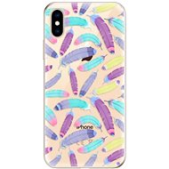 iSaprio Feather Pattern 01 for iPhone XS - Phone Cover
