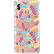 iSaprio Feather Pattern 01 for Samsung Galaxy A40 - Phone Cover