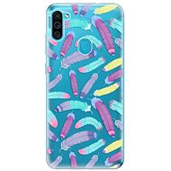 iSaprio Feather Pattern 01 for Samsung Galaxy M11 - Phone Cover
