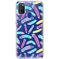iSaprio Feather Pattern 01 for Samsung Galaxy M21 - Phone Cover