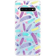 iSaprio Feather Pattern 01 for Samsung Galaxy S10+ - Phone Cover