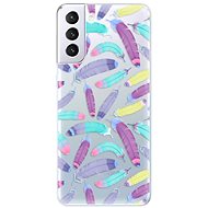 iSaprio Feather Pattern 01 for Samsung Galaxy S21+ - Phone Cover